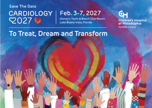 Cardiology 2027 - 30th Update on Pediatric and Congenital Cardiovascular Disease Banner